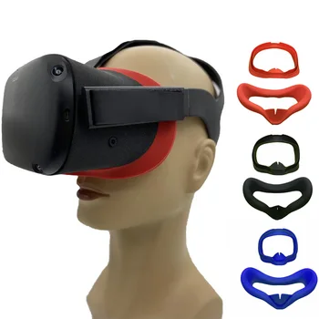 

2019 Newest Vr box Eye Mask Cover Soft Silicone Antisweat Light Blocking For Quest VR Glasses vr headset