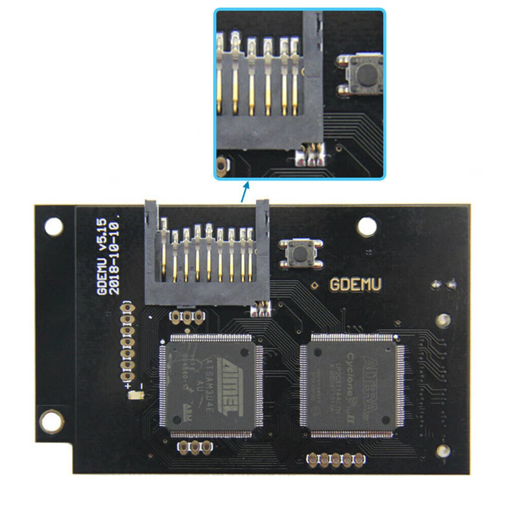Premium Optical Drive Simulation Board for GDEMU DC Gaming Machine Dreamcast VA1 Device Built-in Fr