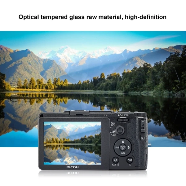 2.5D 9H протектор экрана для Ricoh GR II Закаленное стекло пленка для Ricoh GR II камеры ЖК-экран протектор