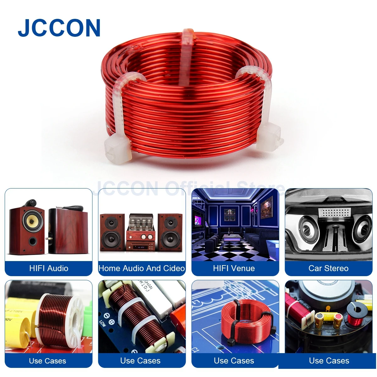 エアコアインダクタースピーカークロスオーバーインダクターコイル無