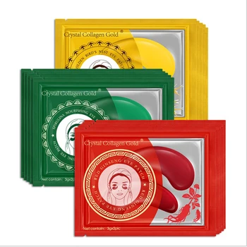 

5Pair Eye Mask Crystal Collagen Eye Mask Gel Pad Anti Wrinkle Anti Puffiness Moisturizing Eye Patches Remove Dark Circle Eye Bag