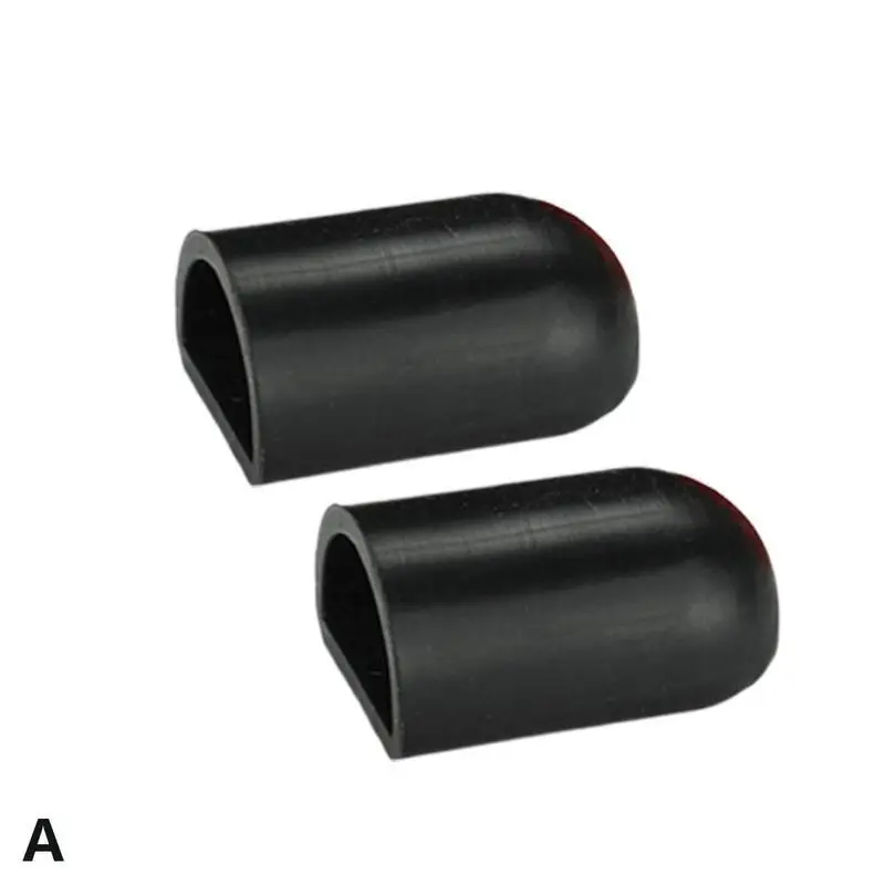 2pcs Black Силиконовая подставка для ног для скутера, защитный чехол для XIAOMI Millet M365 Pro Ninebot Es2 Es4 - Цвет: 2pcs Black