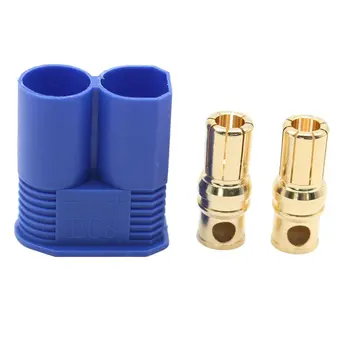 

Ec8 10 Sets Of Aircraft Connector Plug Male And Female Banana Plug Battery Plug Connector Power Connector