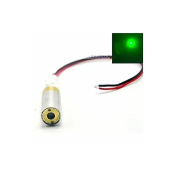 

Brass 10mW 532nm Green Laser Diode Dot Module DC5V
