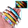 1PCS Minnow Fishing Lure Laser Hard Artificial Bait 3D Eyes 11cm 12.9g Fishing wobbler diving 0.2m-1m Crankbait Minnows ► Photo 3/6