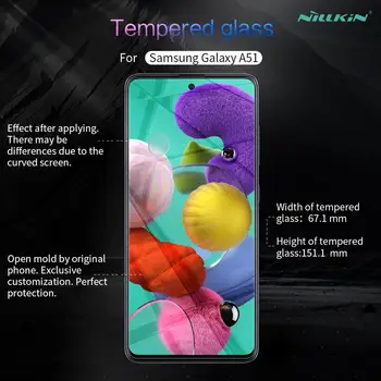 

Nillkin H+Pro Anti-Explosion Glass Screen Protector For Samsung Galaxy A51 H+PRO Front Protective Film Tempered Glass