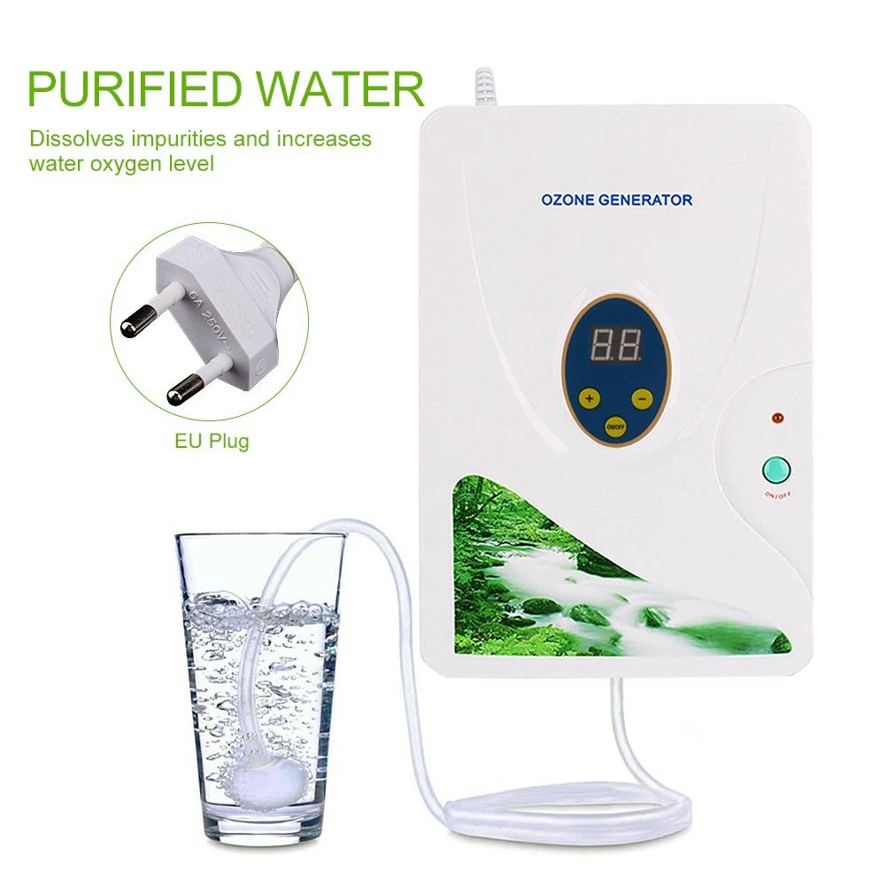 

Eu Plug 600Mg / H Hydroponics Freshwater The Meat Vegetables Digital Machines Ozone Generator Ozone Detoxification Of Fruit (Whe