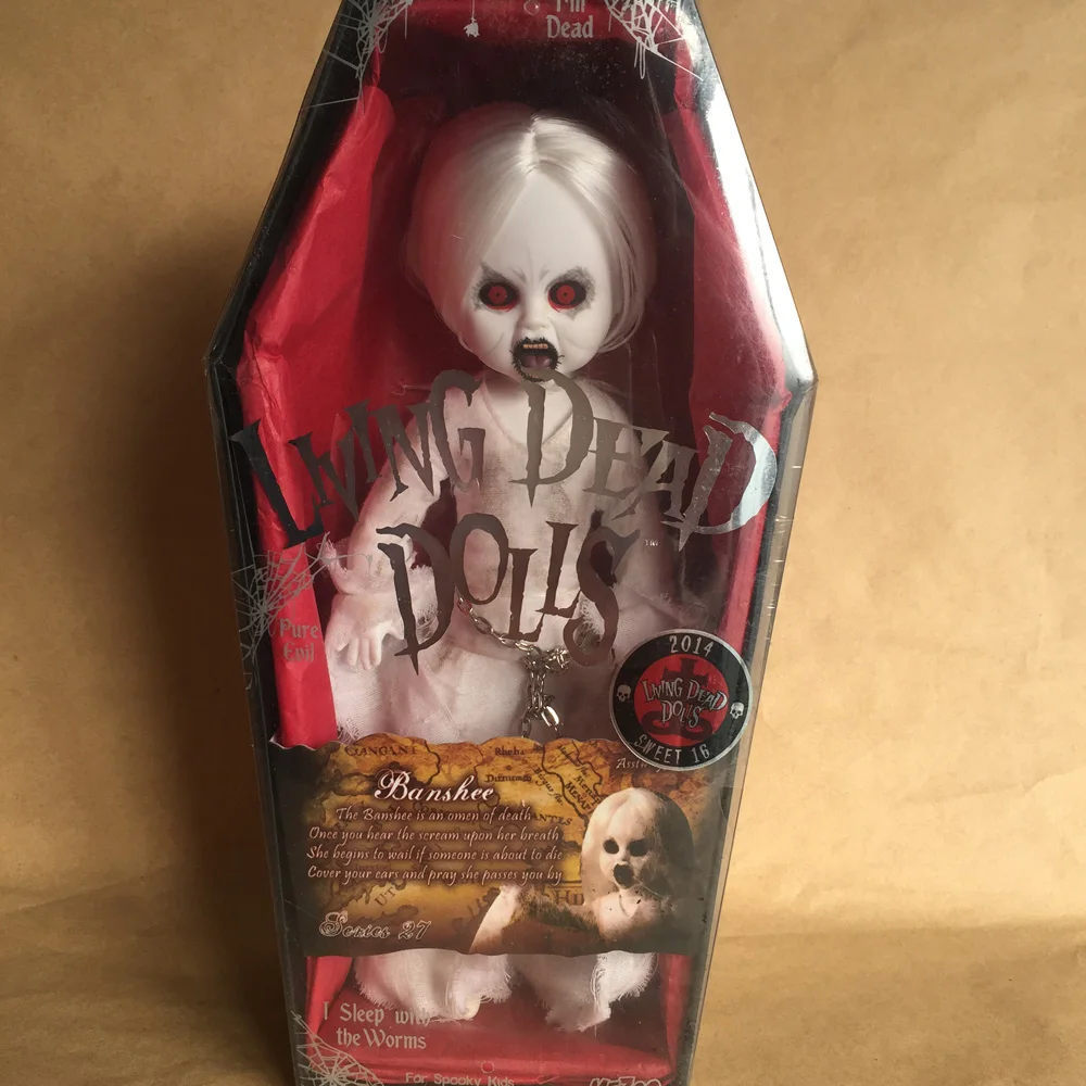 Лидер продаж, куклы Mezco «Живой мертвец», 16 серий, 27 Banshee, фигурка, кукла, подарок, оригинальная коллекция