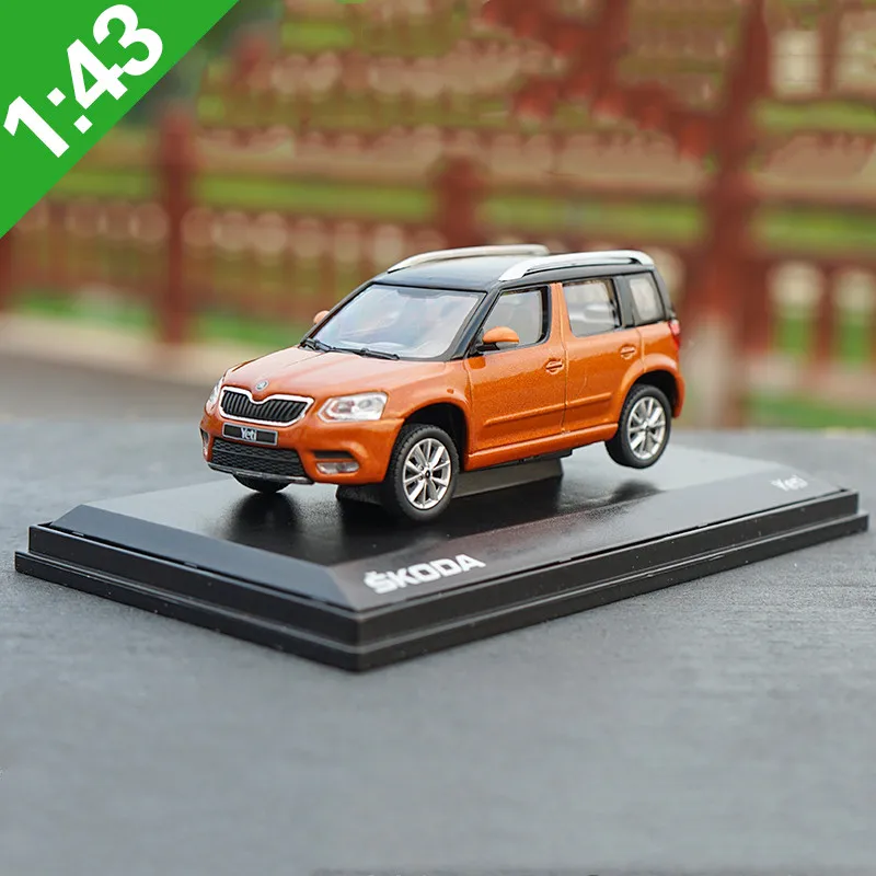Высококачественная оригинальная модель 1:43 SKODA Yeti City Edition из сплава коллекционный