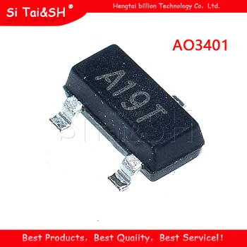 

10PCS SMD SOT-23 AO3401 MOS transistor / transistor 3A