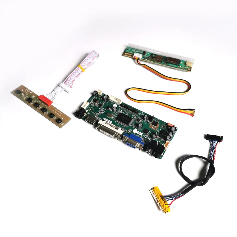 Для B141EW04 V3 V4 V5 LVDS 30Pin CCFL M. NT68676 экран контроллер привод плата HDMI DVI VGA ЖК-монитор панель 1280*800 14," комплект