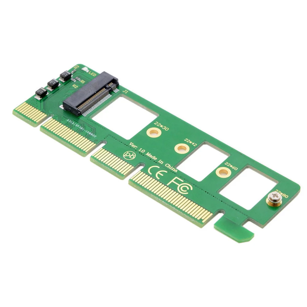 Computer Accessories SSD Adapter Card Tool Converter Mini PM951 XP941 Durable Components Desktop Drive 2242 M.2 NVME To PCI-E X4