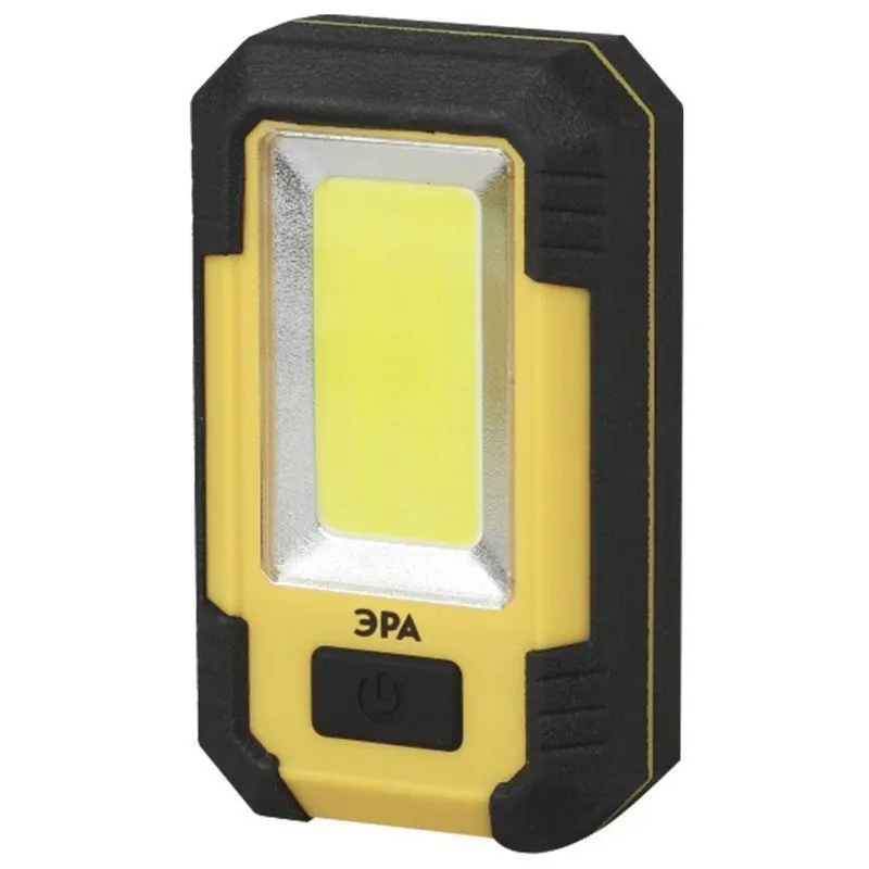 Фонарь светодиодный ЭРА RA-801 COB-LED рабочий магнит крючок аккумуляторный (USB-кабель
