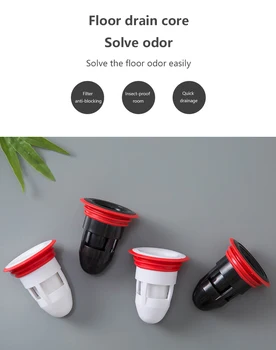 

Bath Shower Floor Strainer Cover Plug Trap Siphon Sink Kitchen Bathroom Water Drain Filter Insect Prevention Deodorant Anti-odor