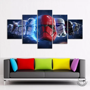 

Imperial Stormtrooper Star Wars Movie Poster HD Fantasy Art Wall Art Oil Paintings Canvas Art for Living Room Decor