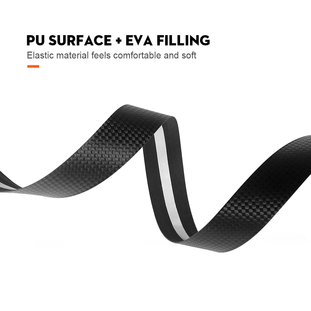 Road Bike Handlebar Tape 3K Carbon Woave PU Leather Bicycle Accessories