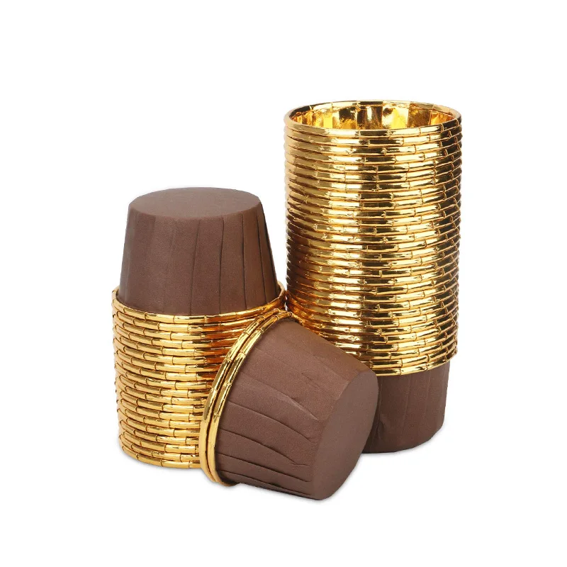 50pcs cupcake paper cups baking mold accessories mould cake base pans cup tools molds bakery bakeware tool stencil supplies