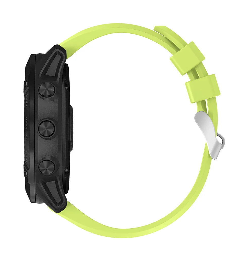 26 мм быстроразъемный ремешок для часов для Garmin Fenix 6X/6X Pro solar/5X/5X Plus gps спортивный силиконовый ремешок Quick Fit наручный браслет
