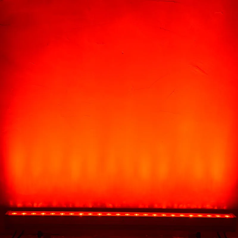 24*10 Вт наружный RGBW 4в1 Водонепроницаемый светодиодный бар Licht Muur Wasmachine Led Dmx Fase voor Kerk