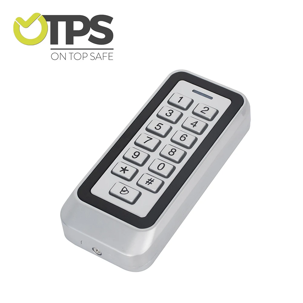 Waterproof Metal RFID Door Access Control with Luminous Keyboard - Famidy.com