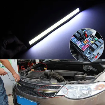 

10pcs Bar lights Parts Waterproof LED Car Auto Driving Running White PC
