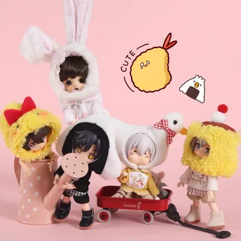 

Ob11 baby clothes, snapper, braised hat, rice ball, round head, Molly BJD clothes, GSC clay head