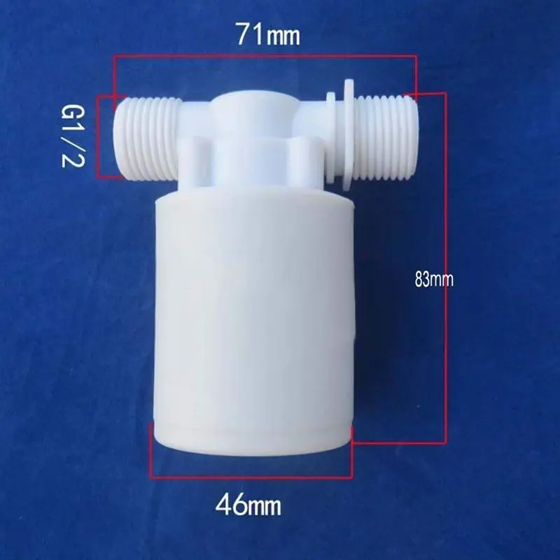

1/2 inch Floating Ball Valve Automatic Float Valve Water Level Control Valve F/ Water Tank Water Tower
