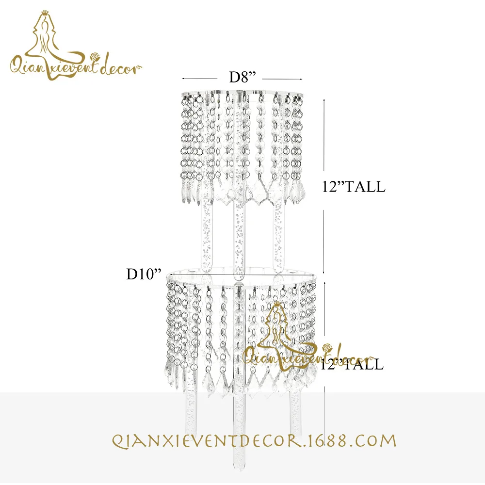 3-2 Tier Crystal Chandelier Ca