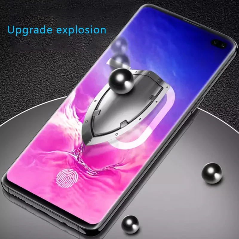 S10 plus полное клеевое закаленное стекло для samsung s10 e s10e s 10 plus Защитное стекло для экрана на Galaxy s10plus s10 e nozhe