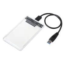 USB3.0 коробка для жесткого диска 2,5 дюймов последовательный порт SATA SSD механический диск Универсальный прозрачный чехол для мобильного внешнего HDD