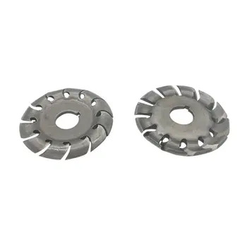 

12 Teeth 16mm Bore Shaping Disc 65mm Angle Grinder Disk Wood Carving Tool