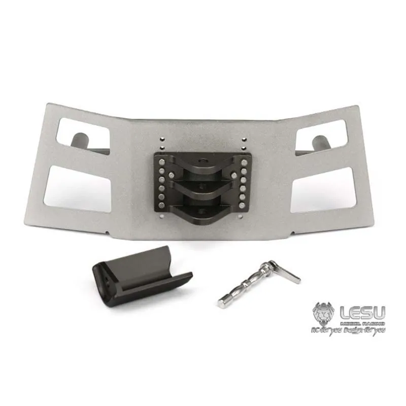 Металлическая передняя фотовспышка LESU для 1/14 Tamiya Benz 3363 3348 Радиоуправляемый