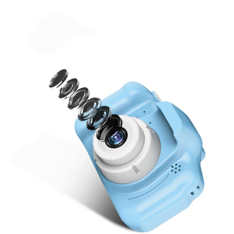 Smart new toy camera cartoon animal children toy can take pictures can be charged with charging SLR children digital camera