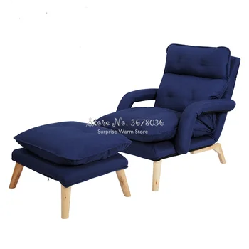 

High Quality Adjustable Sofa Bed Single Sofa Chair Recliner Lounge Chair with Armrest Leisure Sofa Set Living Room Furniture