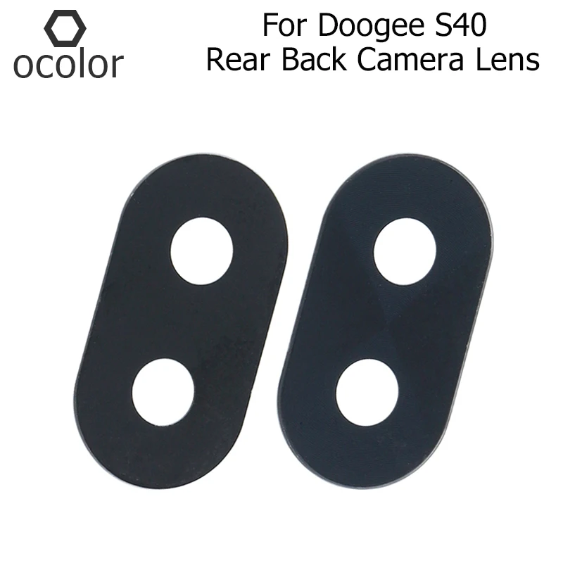 Ocolor Для Doogee S40 объектив камеры в сборе высокое качество Запчасти Для Doogee S40 задняя камера Стекло Объектив Аксессуары для телефонов