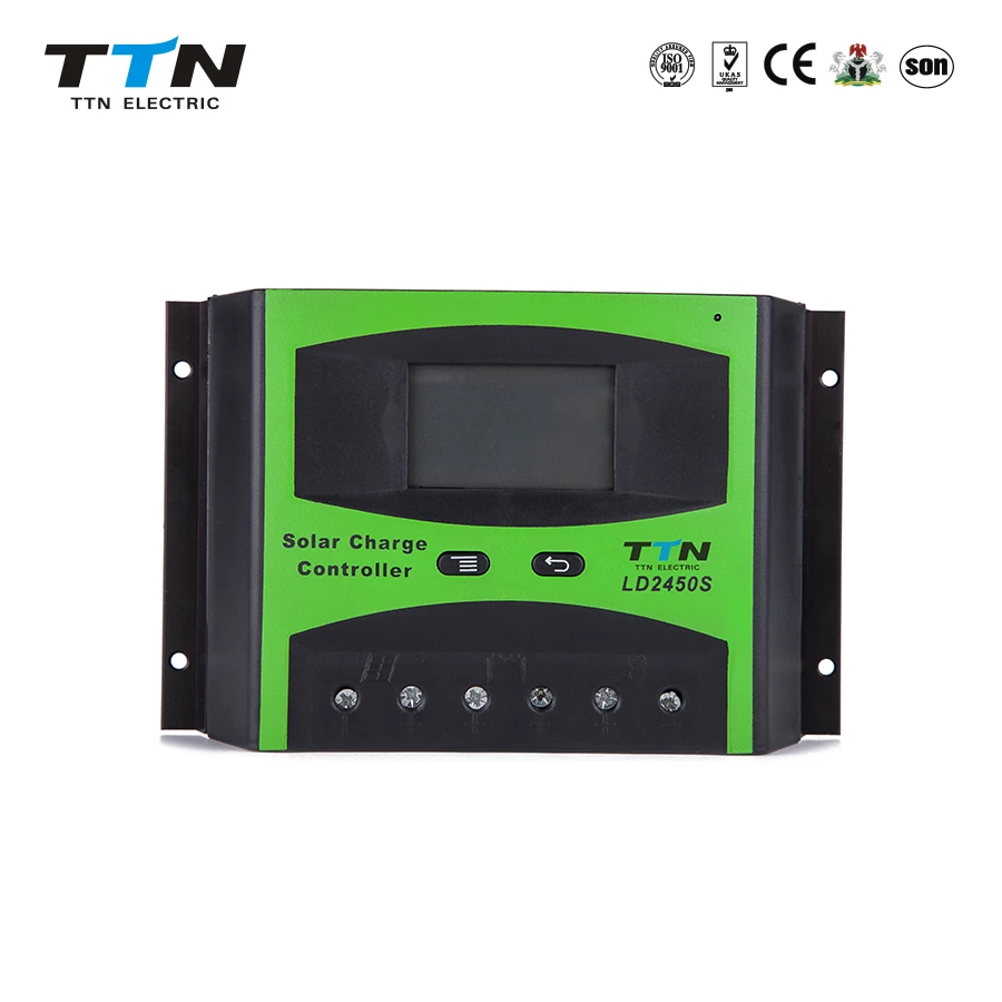 

battery charger 12/24v 40/50/60 Amps PWM charge controller for off grid solar power system