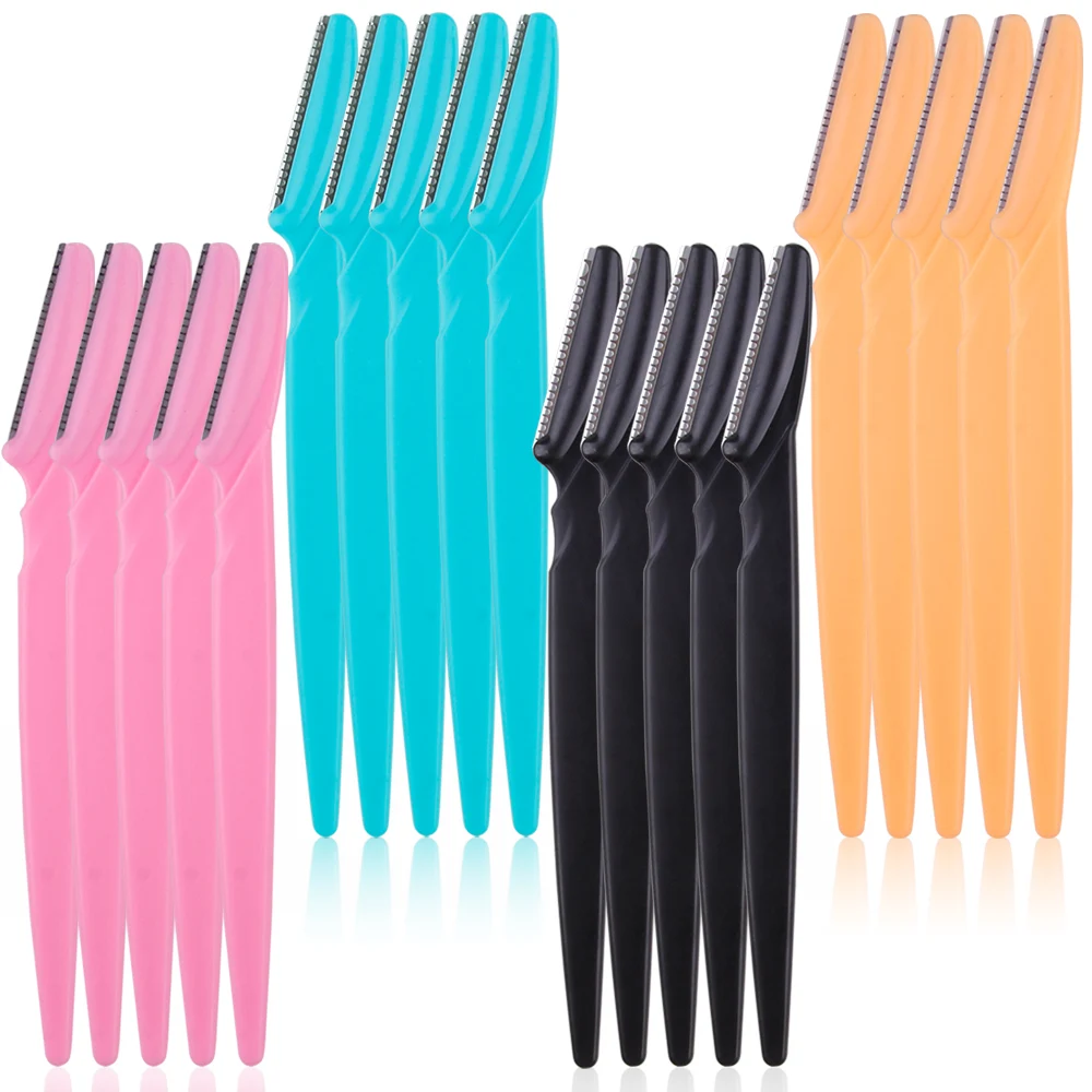 3/4/10Pcs Eyebrow Trimmer Blade Shaping Knife Eye Brow Epilation Face Blades Hair Removal Scraper Shaver Woman Makeup Tools