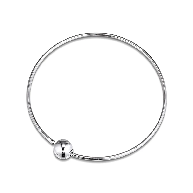 Серебро 925, ювелирный браслет для женщин, подарок fit Me, Висячие бусины, сделай сам, настоящее 925 пробы, серебро, 2MB003