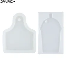 DIY Crystal Epoxy Resin Mold Silicone Aroma Gypsum Tag Mould Handmade Crafts Jewelry Pendant Making Tools