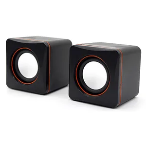 Home Laptop Subwoofer USB Mini Speaker Small Sound Bar Home Theater Woofer Computer Music Speakers Lautsprecher F4006