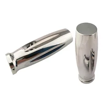CNC Алюминиевые мотоциклетные ручки для руля 22 мм 7/8 дюймов руль, Chorme