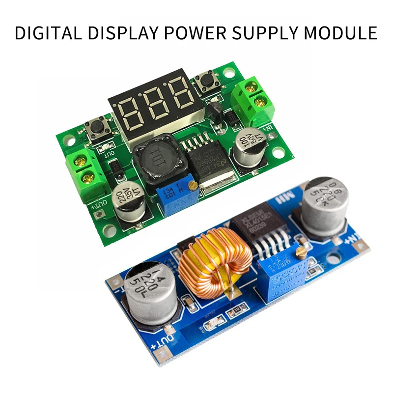 

DC-DC Buck Step Down Module LM2596 DC/DC 4.0~40V to 1.25-37V Adjustable Voltage Regulator With LED Voltmeter