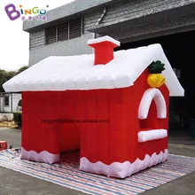 Dreamlike 3,8x3,2x2,7 метров надувной рождественский дом для украшения/рождественский дом воздушный шар для демонстрации игрушек