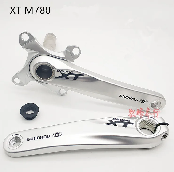 XT FC M780 M782 crank 170 или 175 мм Левая Правая сторона Crankset Arm серебристый черный set|Шатун и