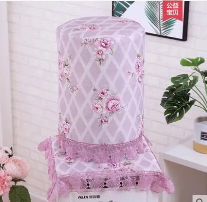Drinking fountain cover fabric lace garden living room drinking fountain cover bucket 2 piece set