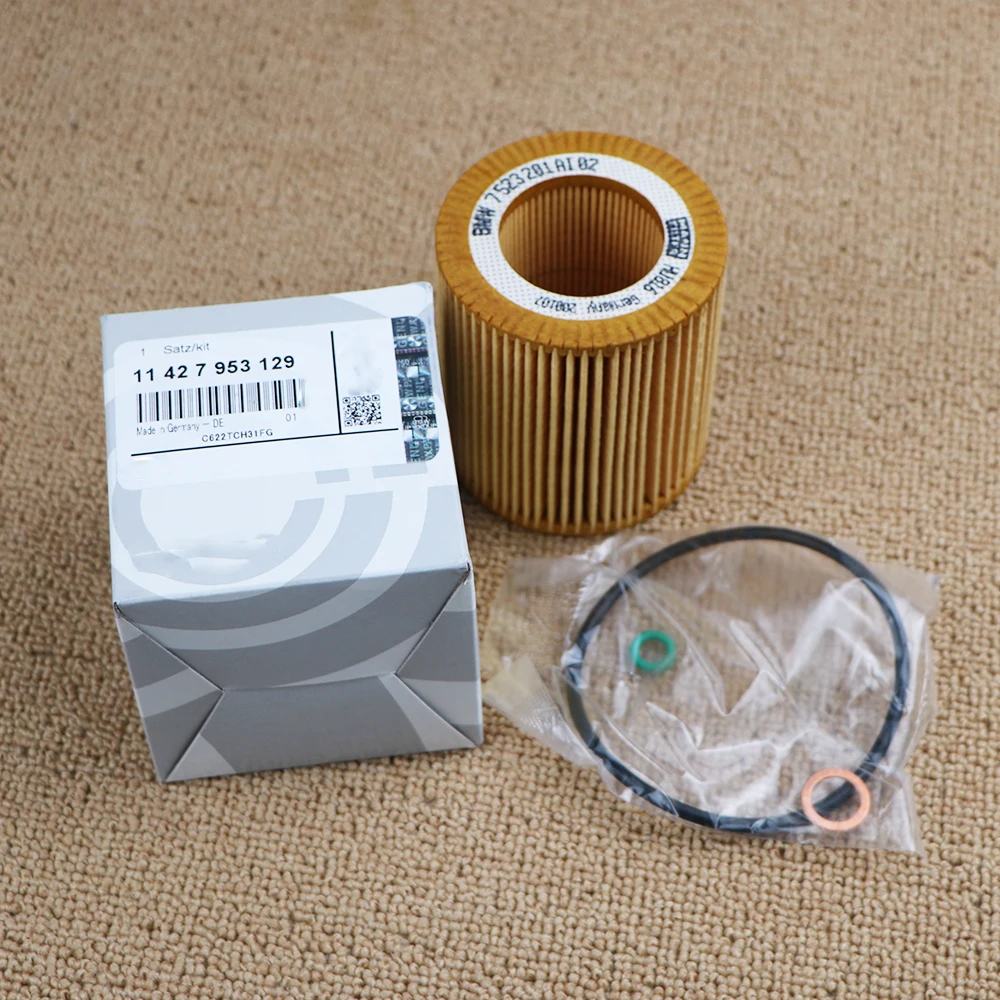 Oil Filter Element For BMW Hybrid X1 X3 X4 M X5 X6 Z4 Coupe E60 E60N E61 E61N E63 E63N E64 E65 11427953129