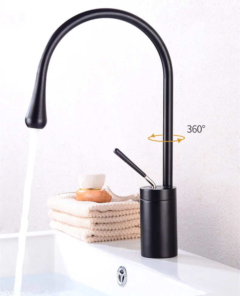 Горячий Холодный Золотой смеситель LASO для умывальника смесители раковины