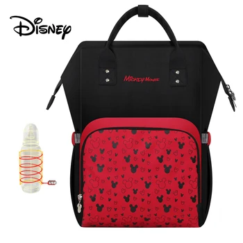 

Disney Diaper Bag Usb Large Capacity Mummy Maternity Nappy Backpack Nappy Organizer Girl Baby Mom Wet Bags Stroller Pram