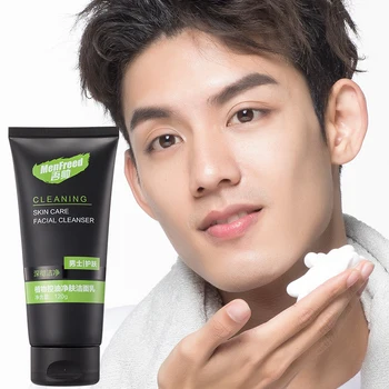 

Men Facial Cleanser Deep Cleansing Skin Care Moisturizing Blackhead Face Care Cleanser Anti Dirt For Men's Foam Wash Facial