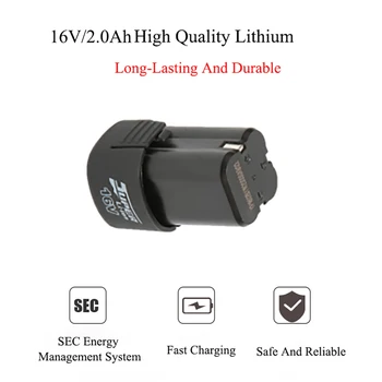 

SCANS B216201P 16V/2.0Ah High-quality lithium battery apply to SCANS SC1161SC2161SC3161 drill impact drill screwdriver